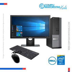DELL 3020 Desktop Core I7 4a. Generación